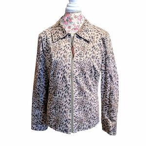 Terry Lewis Classic Luxuries Leopard Print Jacket